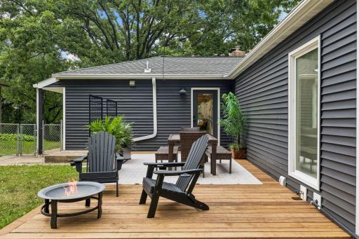 Make it yours - outdoor lounge, grill station, al fresco dining...the space is there