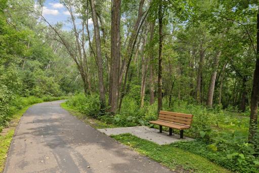 A short walk from your new home