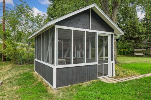Oh, and we updated the screened porch for that extra little amount of space to make your new home that much more special