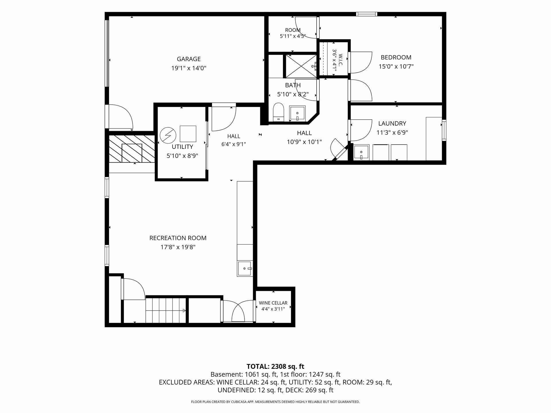 Lower Level floorplan