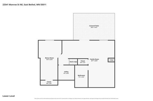 22541 Monroe Street NE, East Bethel, MN 55011