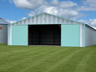 54x72 Machine Shed Rented for Extra $