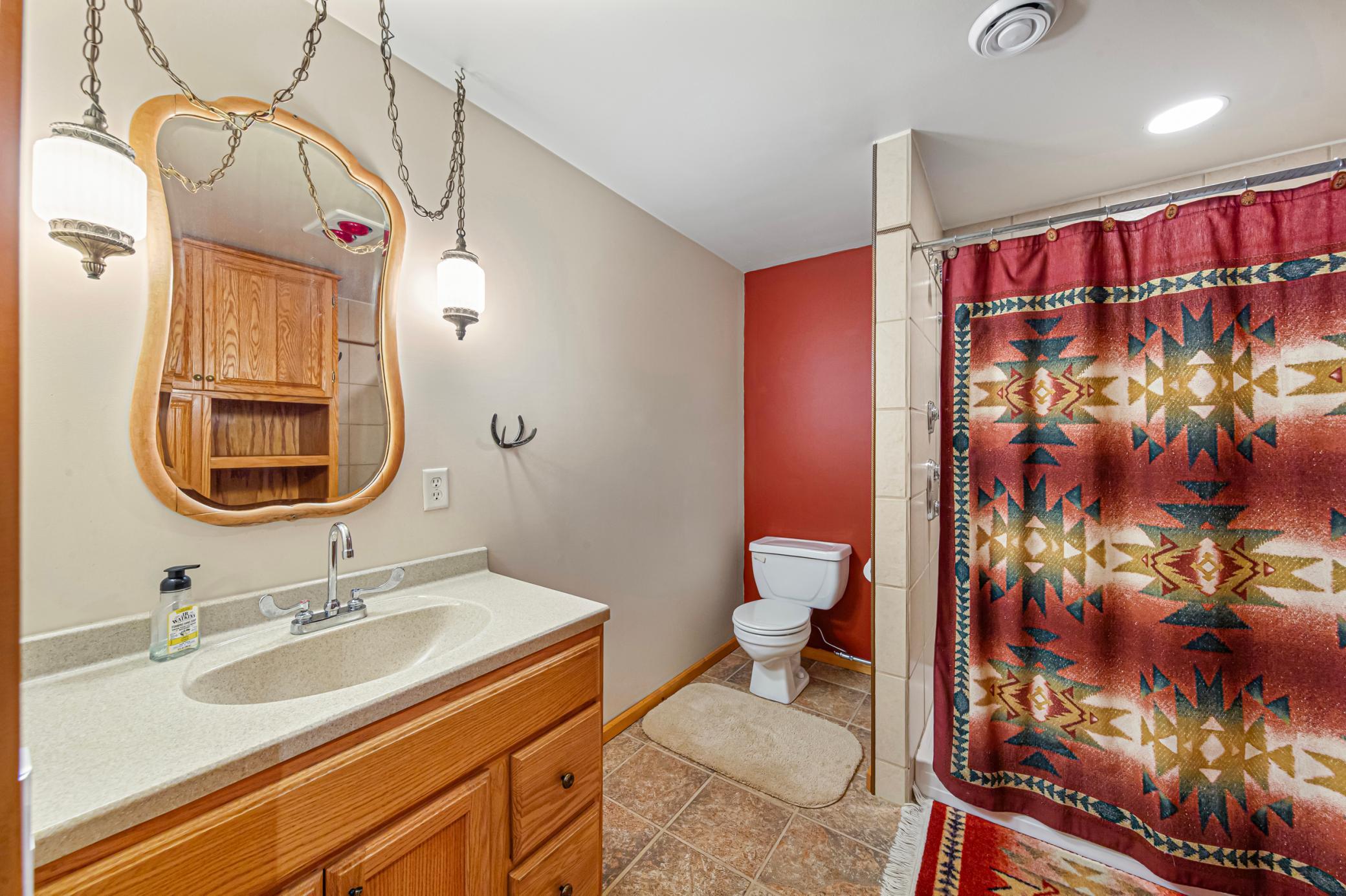 Lower Bathroom View