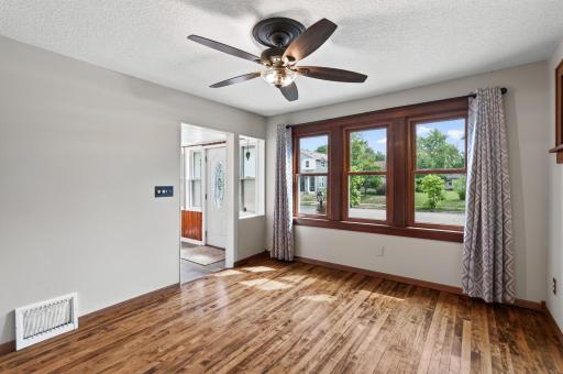 Beautifully updated windows grace the home.