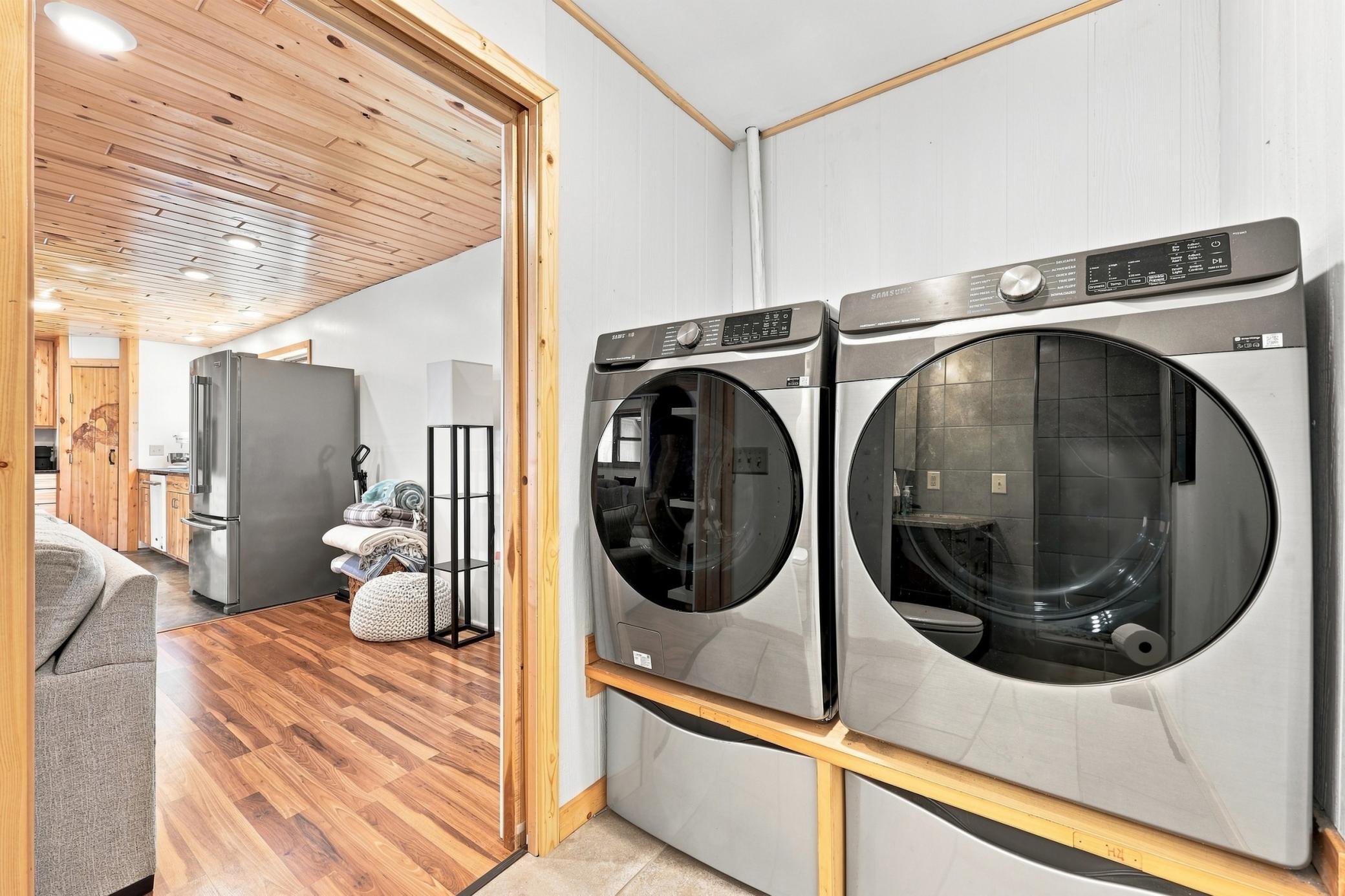 Laundry Room / Second Bathroom on Main Floor