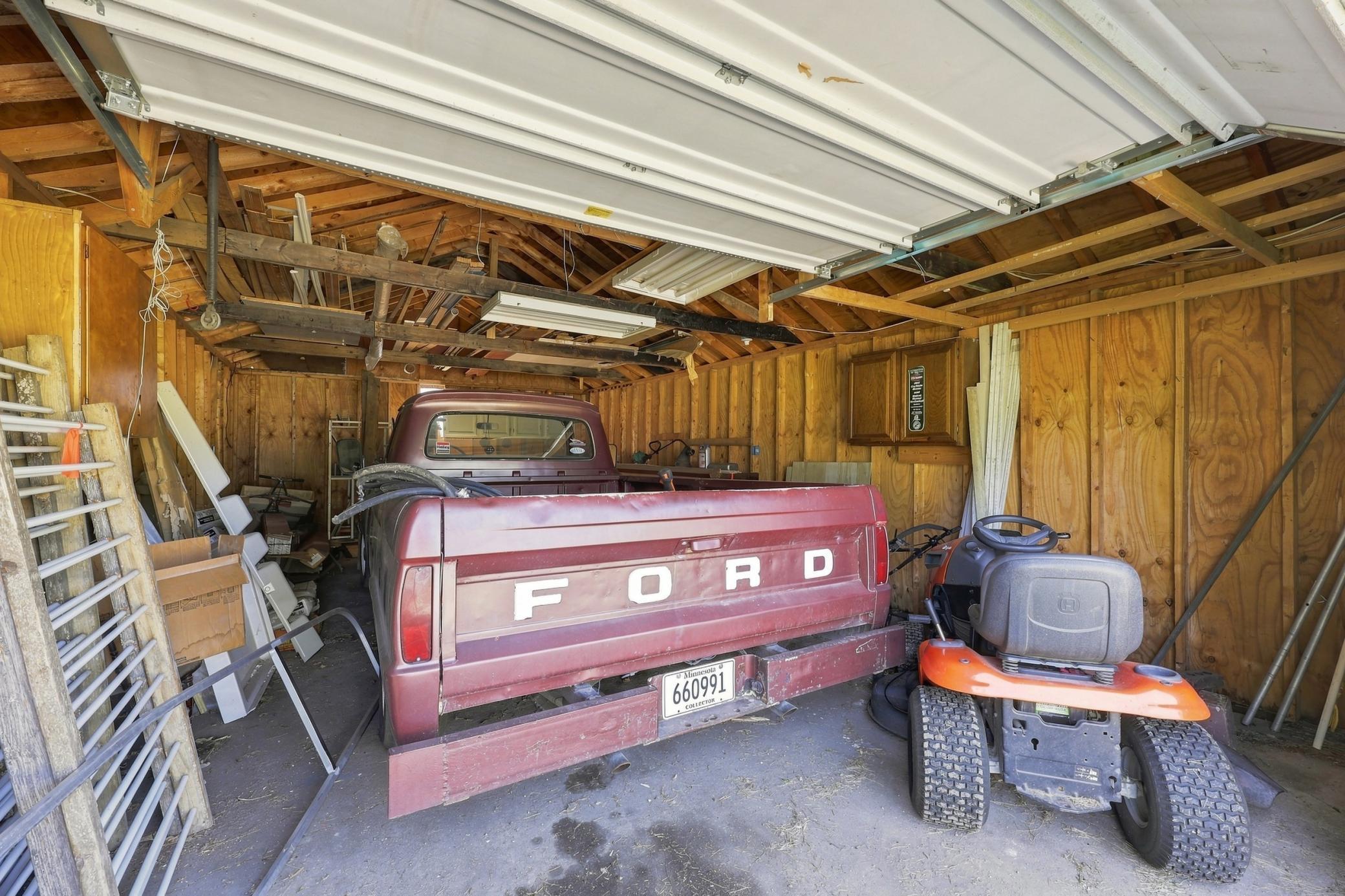 Inside Storage Shed