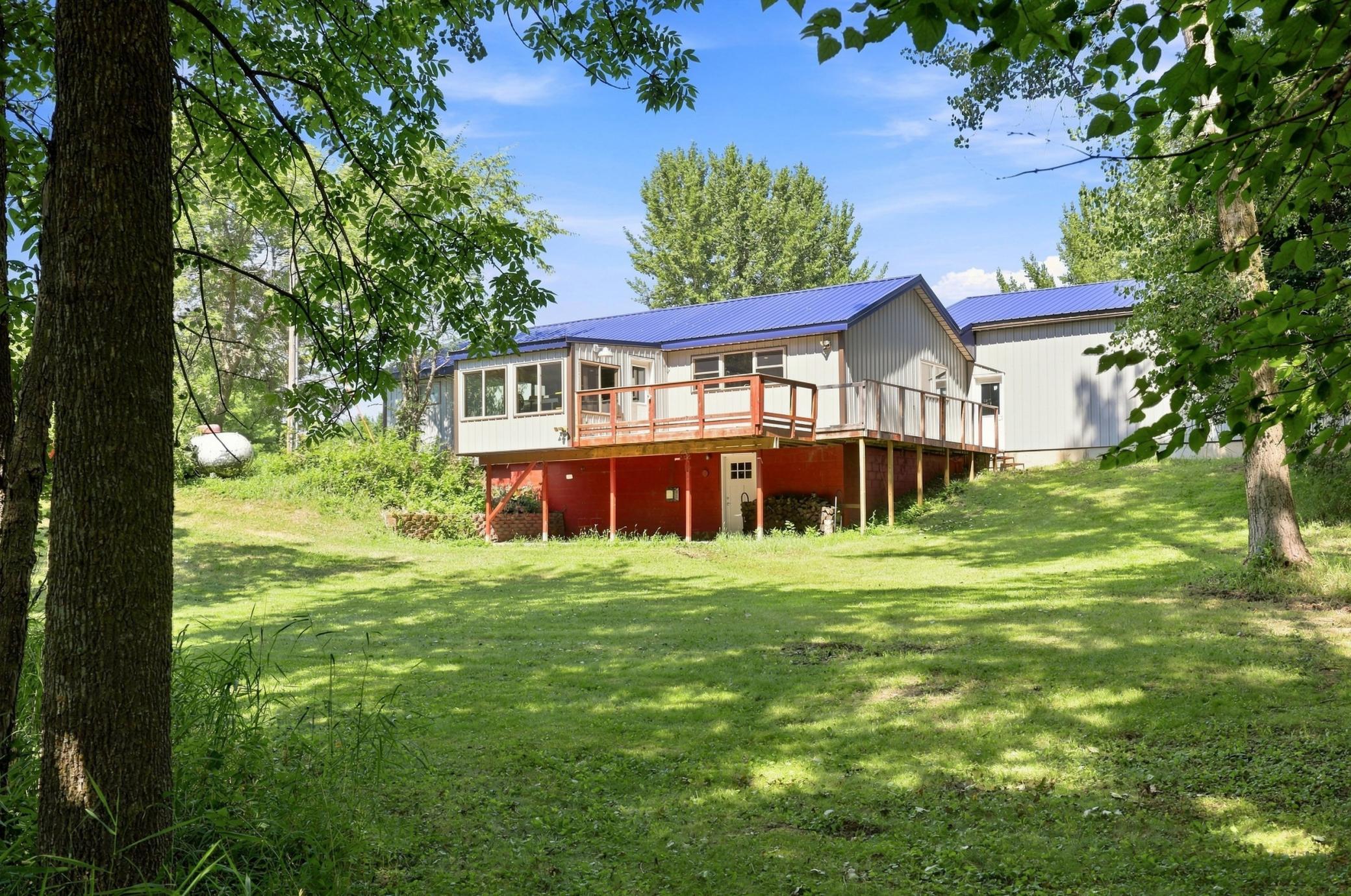 Rear Exterior / Deck & Patio