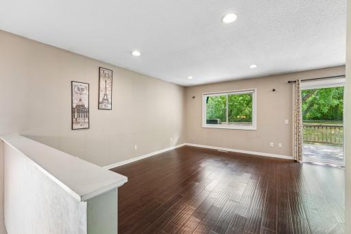 Spacious living room