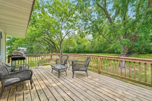 Beautiful views from the deck!