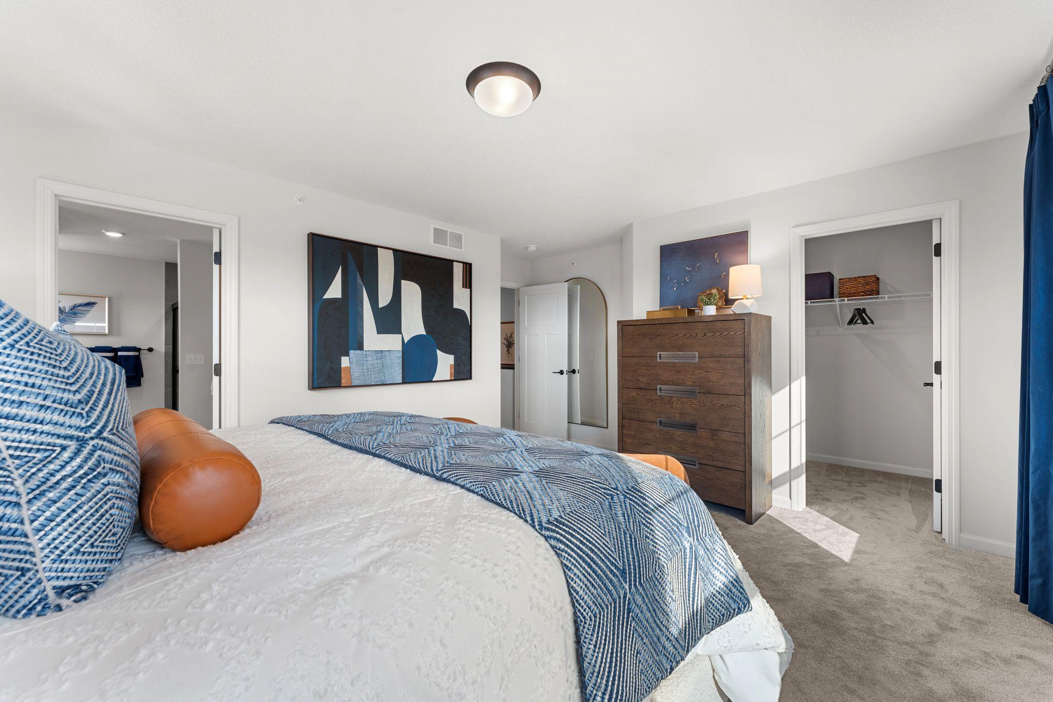 Another view of the stunning owner's suite. (Photo of model home, color and options can vary.)