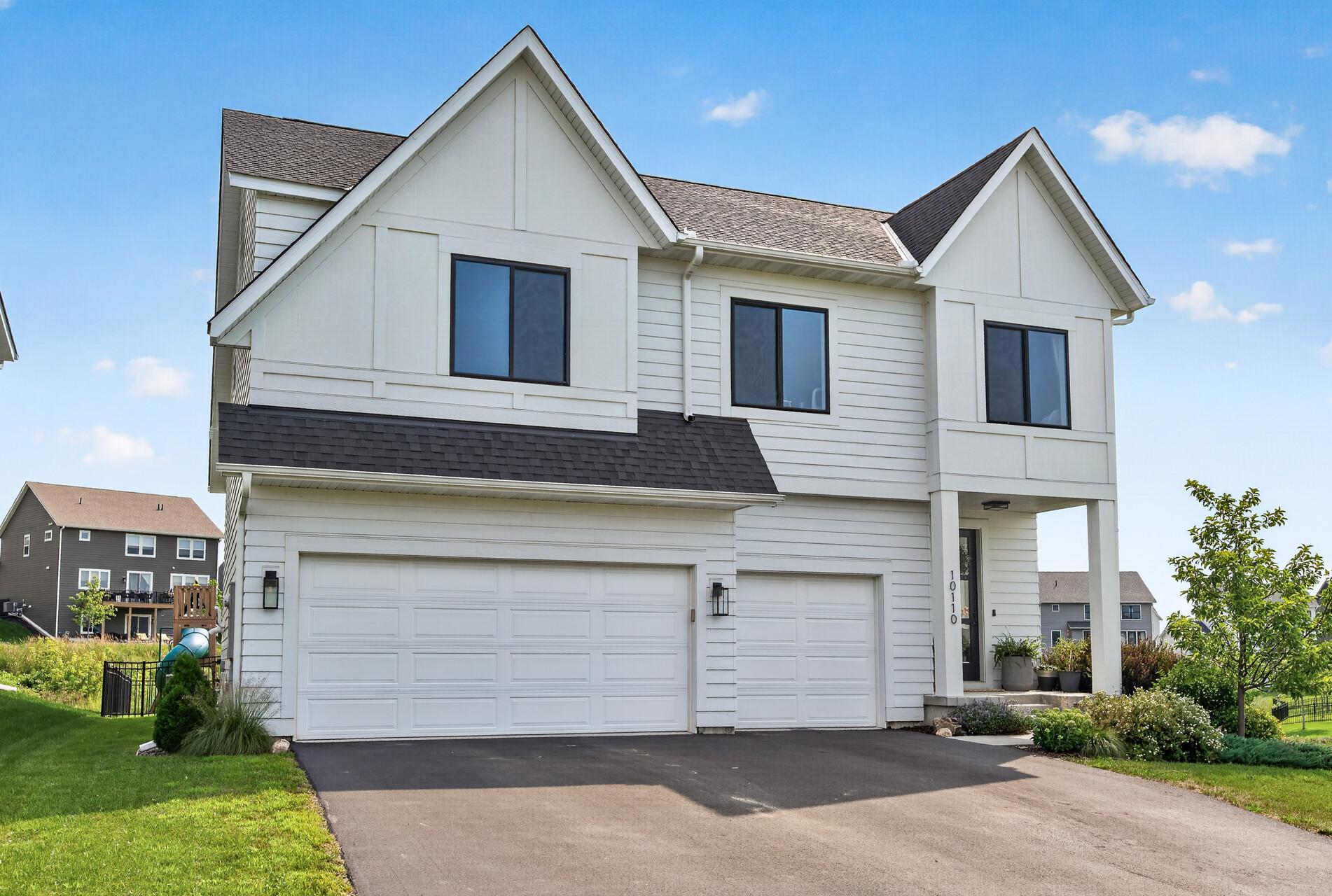 Three car garage