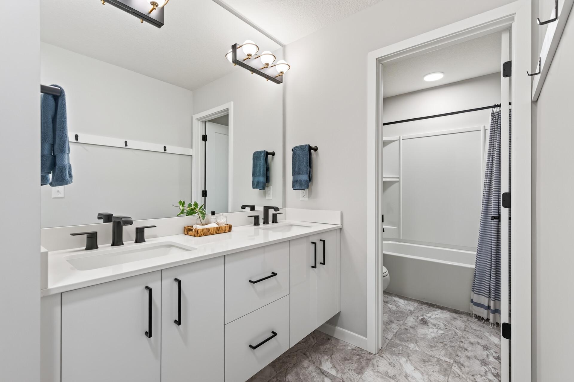 Full bathroom upstairs