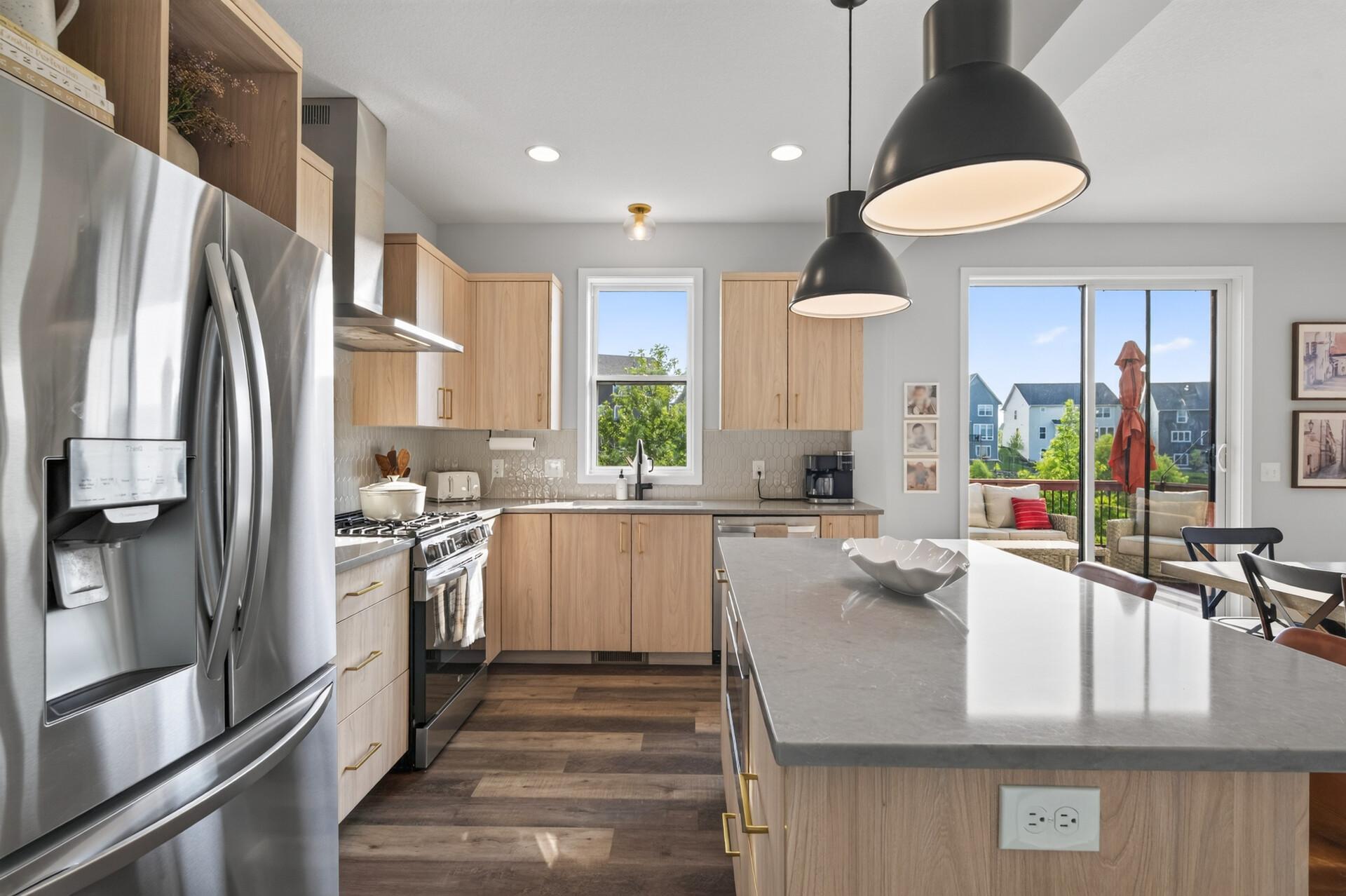 Stainless steel appliances