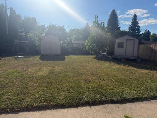 Large Fenced In Yard