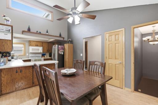 Dining Room leads into the Kitchen
