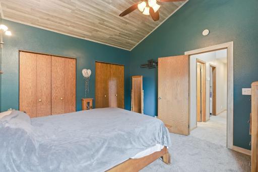 Main bedroom with double closets