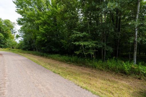 Property Right off Dirt Road