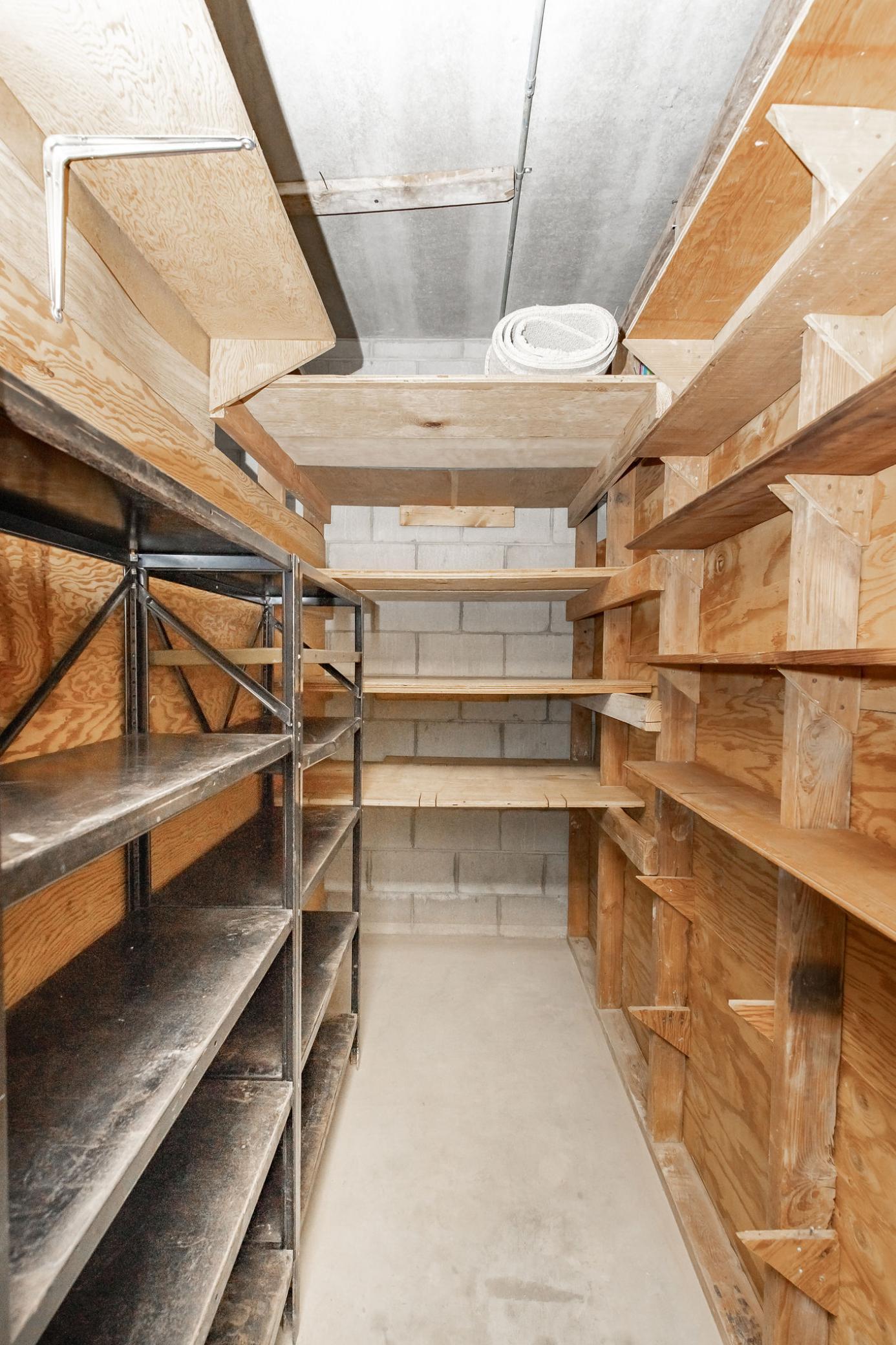 Private Storage Closet In Garage