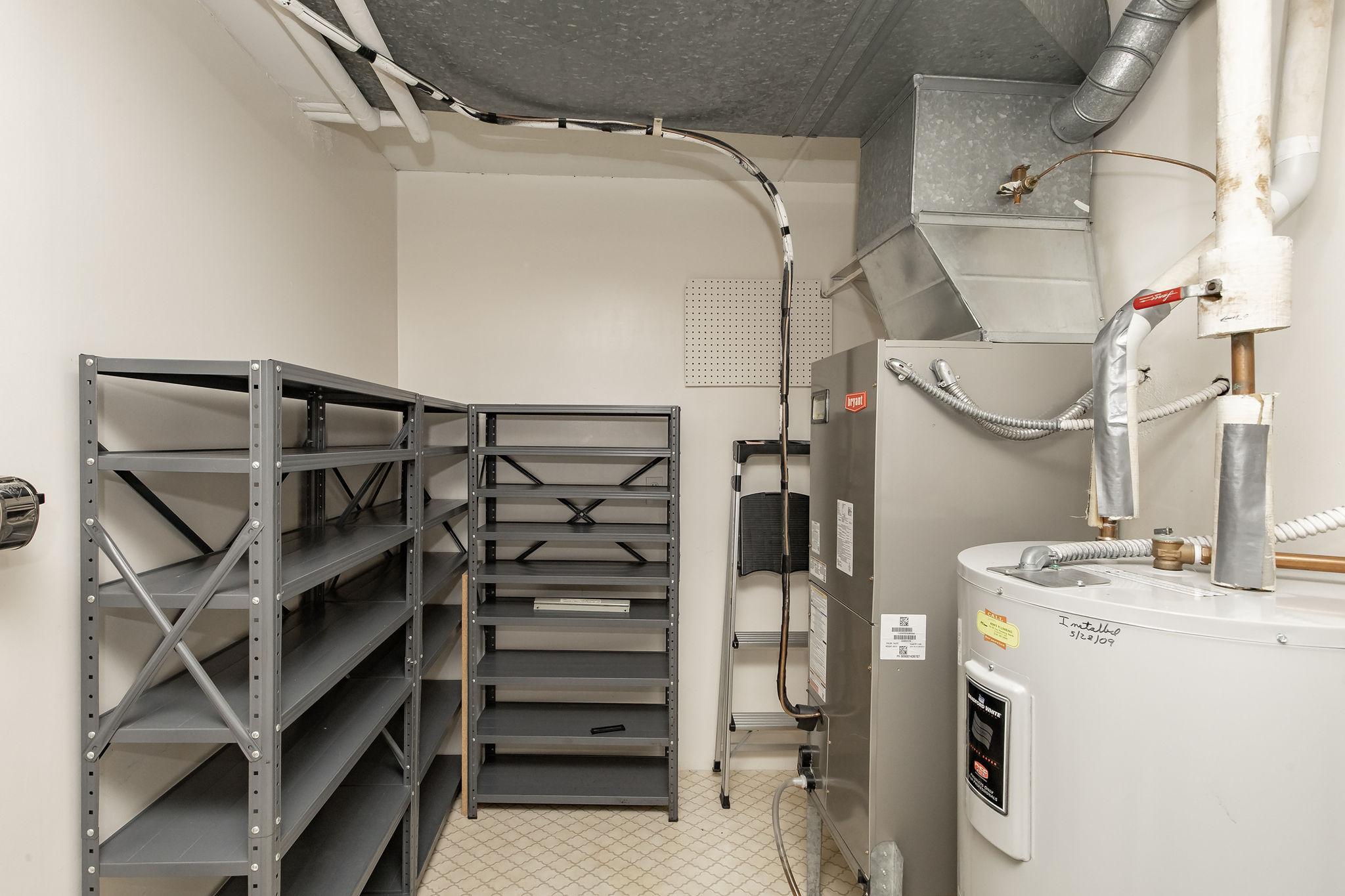Laundry/Utility/Storage- In Unit