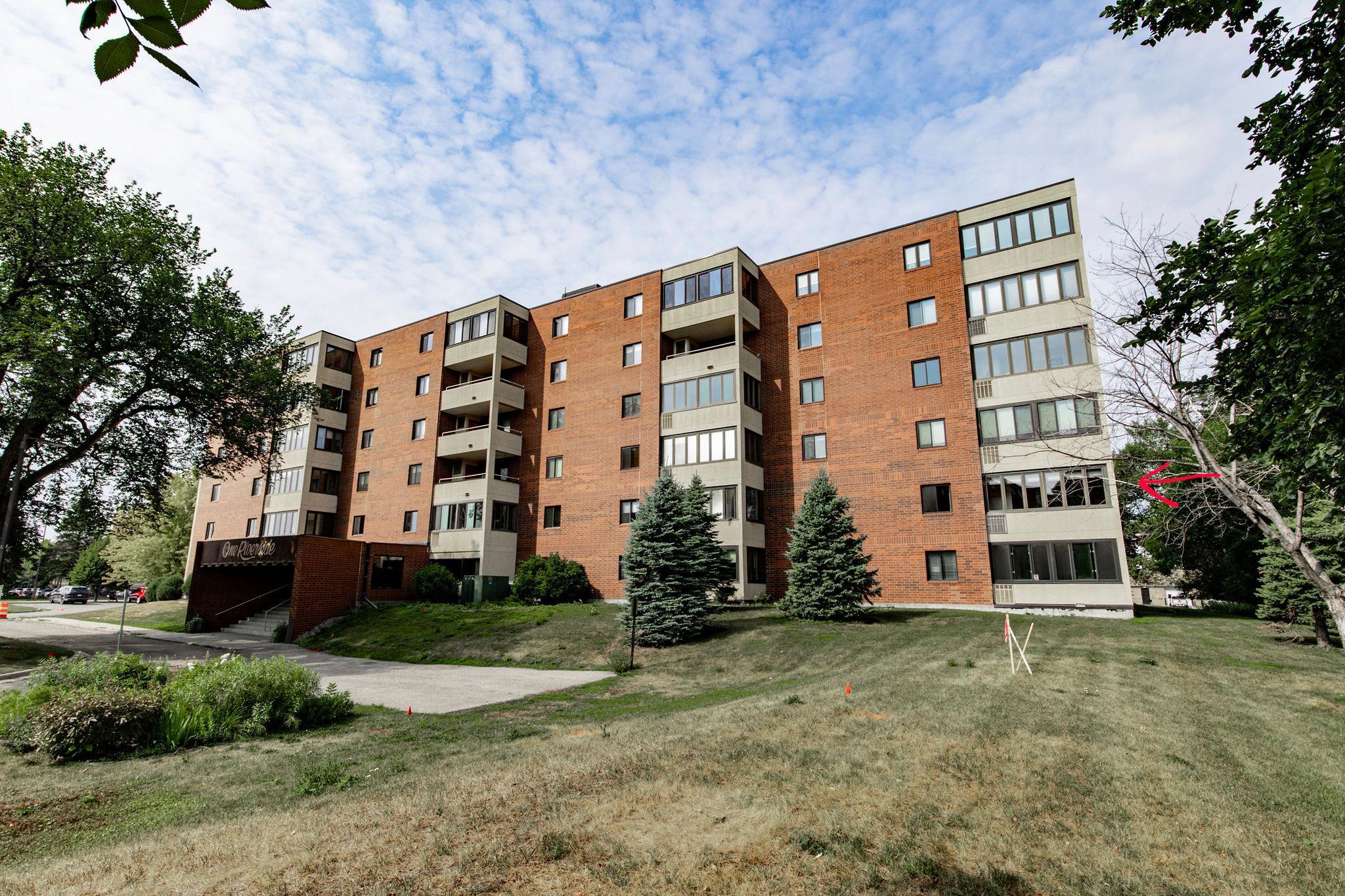 Unit #201- North side of building along the river