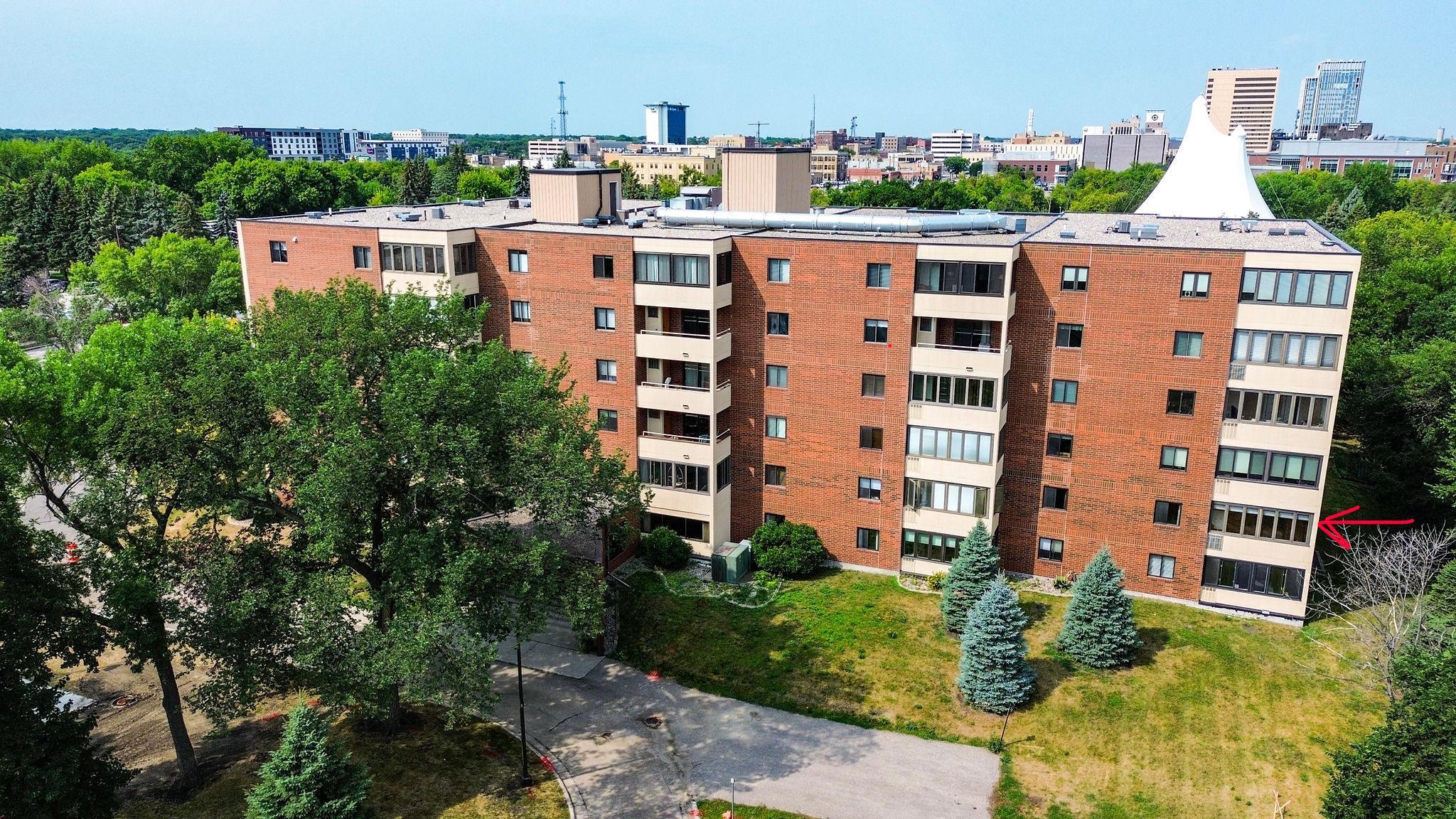 Unit #201- North side of Building along river