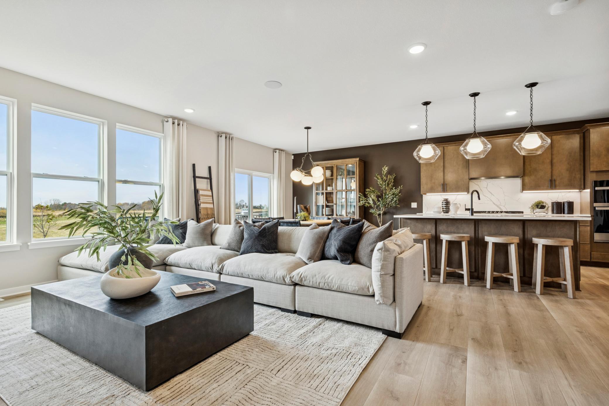 Photo is of a Continental model home.