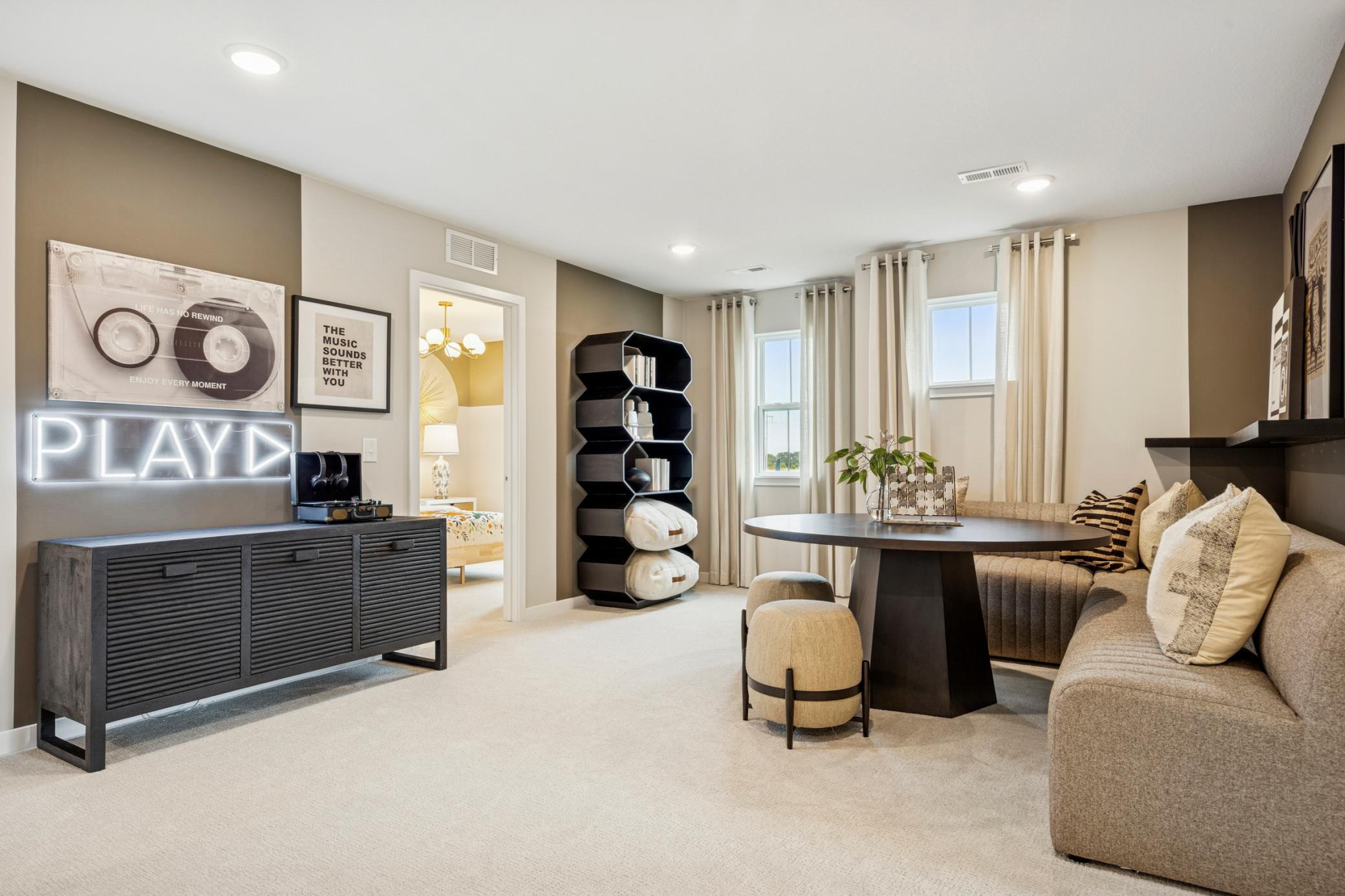 Loft. Photo is of a Continental model home.