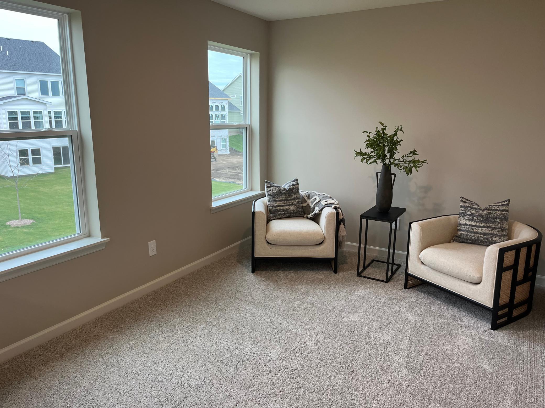Same floorplan - staged. Private retreat