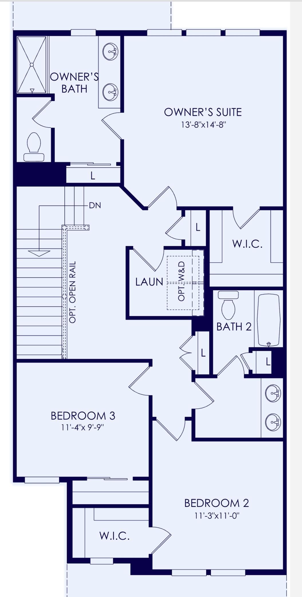 Example Ashton Plan 2nd Floor