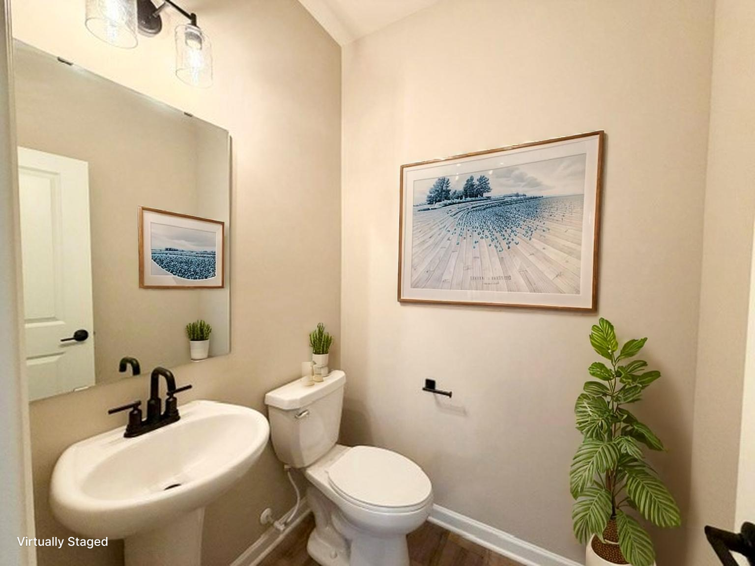 Virtually Staged Main-Floor-Powder-Room-4633-Island-Park-Drive-Woodbury-MN-55129