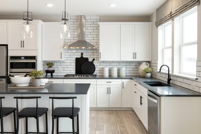Gourmet kitchen