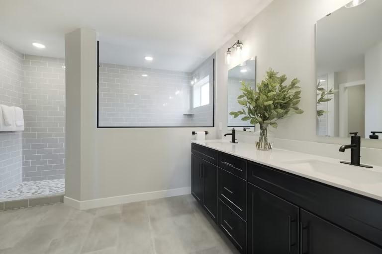 Walk in shower