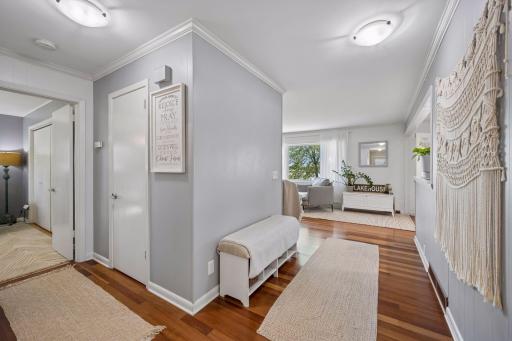 A Warm And Inviting Entrance Welcomes You Home