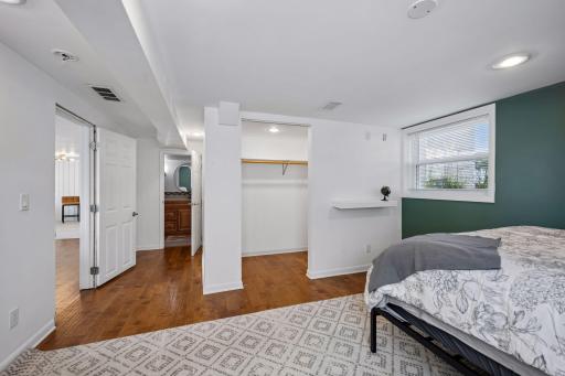 Welcoming Lower-Level Bedroom With Room To Unwind