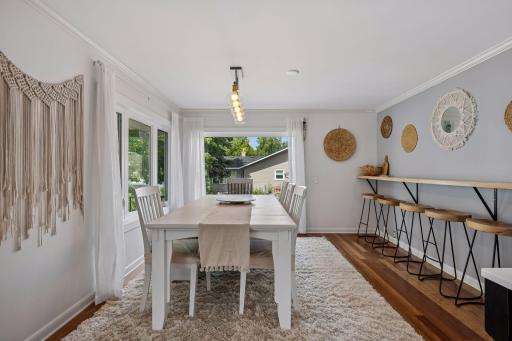 Thoughtfully Designed for Both Formal Occasions and Casual Dining, This Space Blends Comfort with Timeless Style.