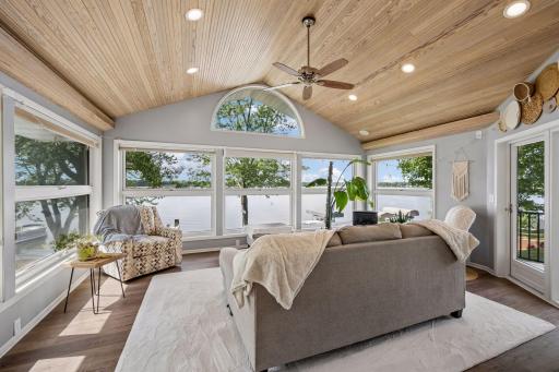 Natural Light Fills This Inviting Living Space