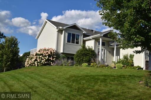 Mature shrubs and perennials