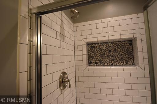 Lower level shower