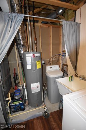 Water softener stays