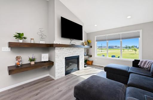 Gas fireplace