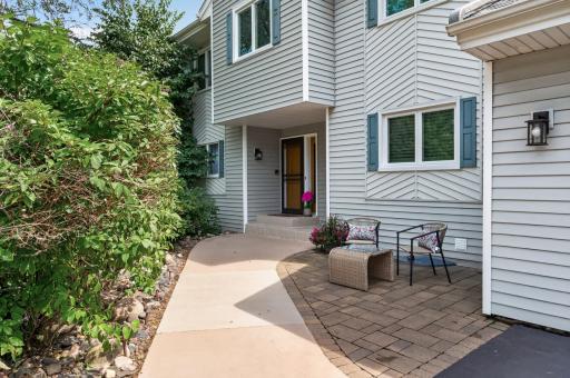 Beautiful front patio to hang out at!