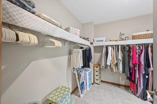 Primary closet