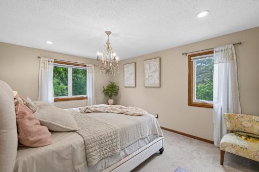 Beautiful primary suite with plenty of windows!