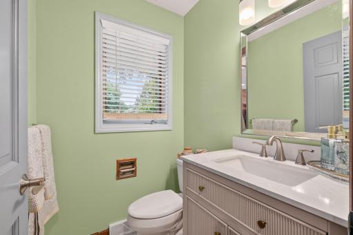 Main floor half-bath