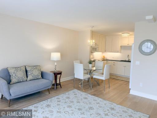 Fabulous updated condo, freshly painted with classic touches, wide baseboard trim, hardwood floors, granite counter tops in kitchen and bathroom, subway tiled kitchen with ceiling height cabinets, matching hardware and tiled bathroom!