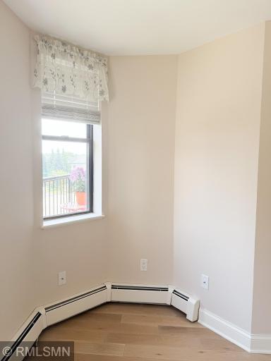 Window in corner nook area.