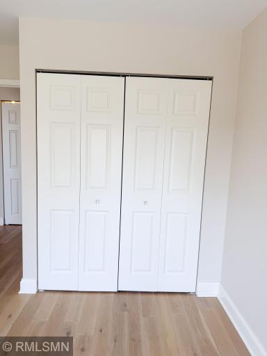 Double door closet in the bedroom!