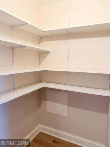 Front entry has a large pantry!