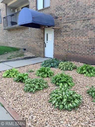Back entrance can be accessed only by residents with a key!