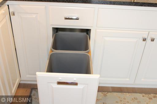 Pull out for garbage and recycling!
